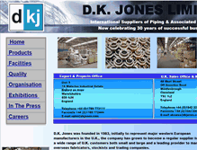 Tablet Screenshot of dkjones.com